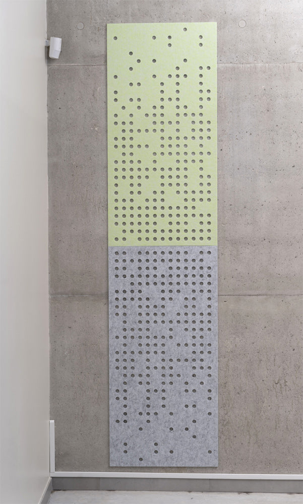 Self-adhesive design acoustic panel LONG 9mm/ light grey